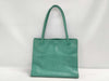 CHANEL 6942 Chanel Tote Bag Coco Mark Tiffany Blue Tote Bag