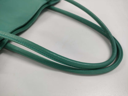 CHANEL 6942 Chanel Tote Bag Coco Mark Tiffany Blue Tote Bag
