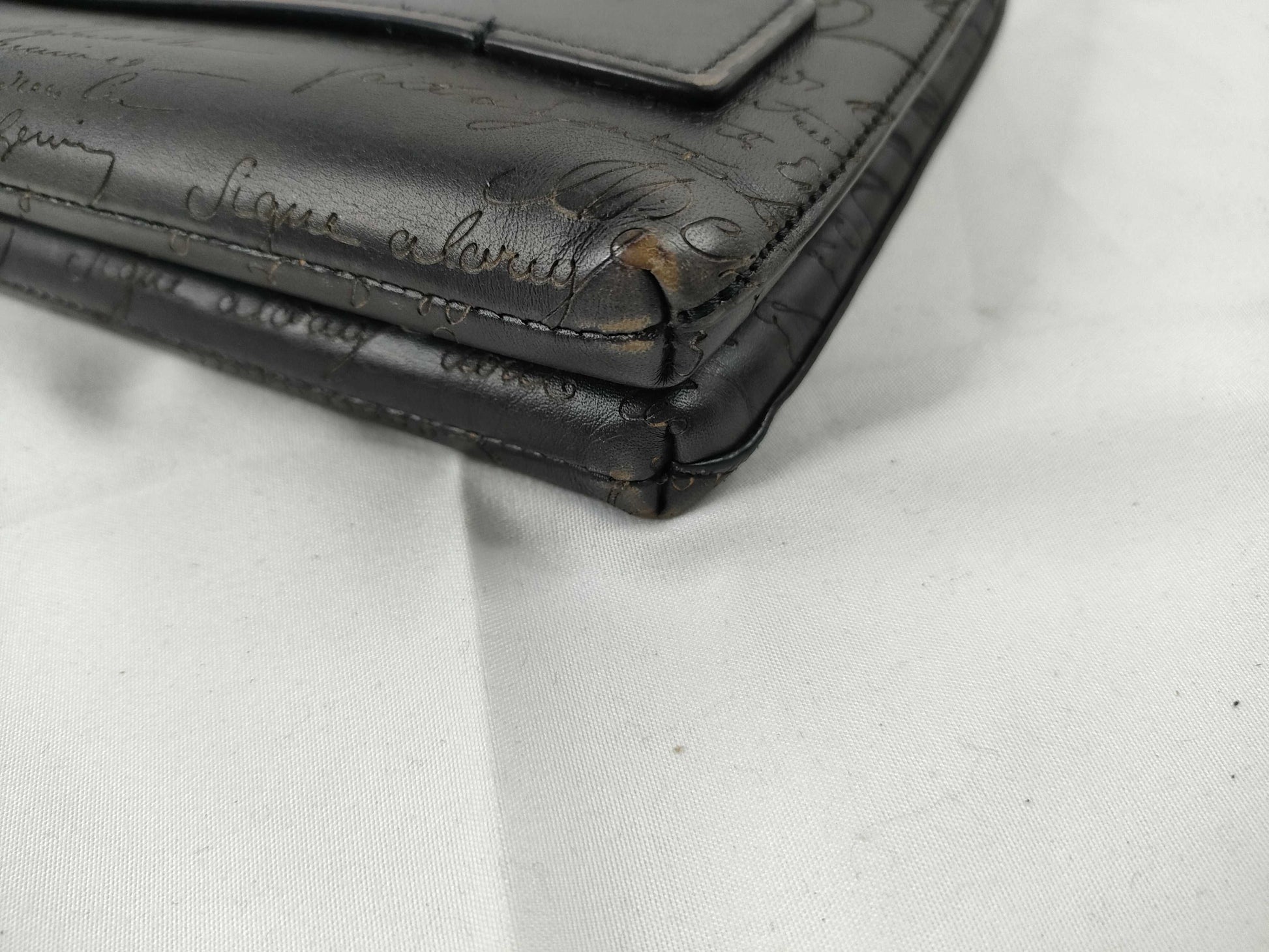 Berluti Tercio Leather All-in-One Second Bag