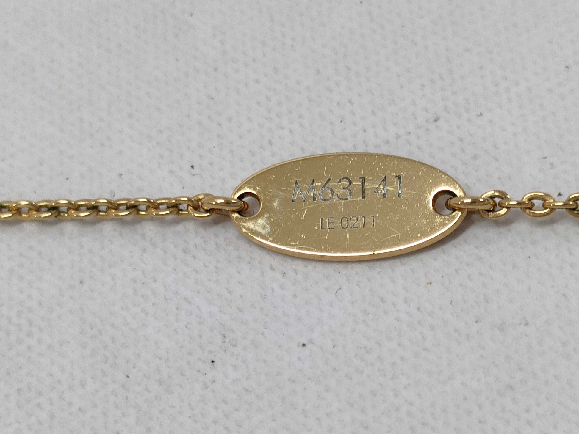 LOUIS VUITTON Louis Vuitton Nanogram Necklace