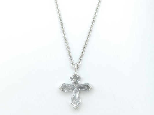 GRAFF Trapezoid Diamond Necklace in WG 750, 3.5g 