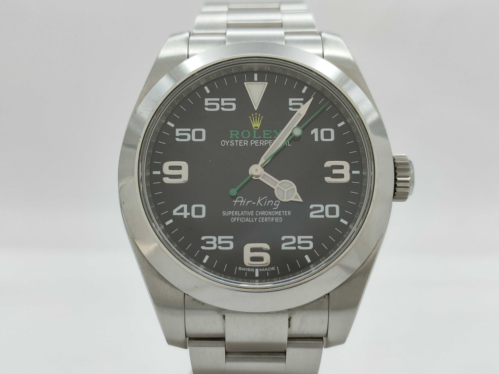 ROLEX Air-King 116900 7137D147 Black Dial Men's Watch