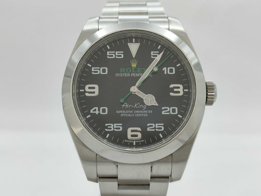 ROLEX Air-King 116900 7137D147 Black Dial Men's Watch