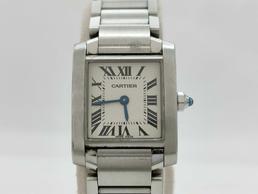 Cartier Tank Française SM W51008Q3 2384531436MX Quartz Women's Watch