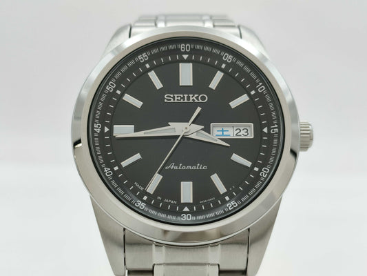 SEIKO Mechanical 4R36-05Z0 551138 Black Dial Automatic Men's Watch