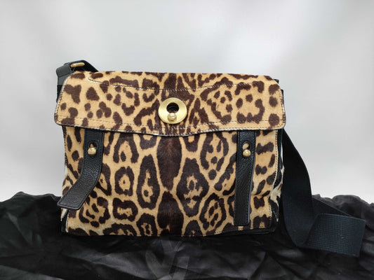 Yves Saint Laurent YSL Animal Print Hand Shoulder Bag