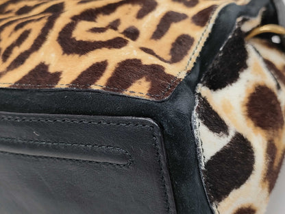 Yves Saint Laurent YSL Animal Print Hand Shoulder Bag