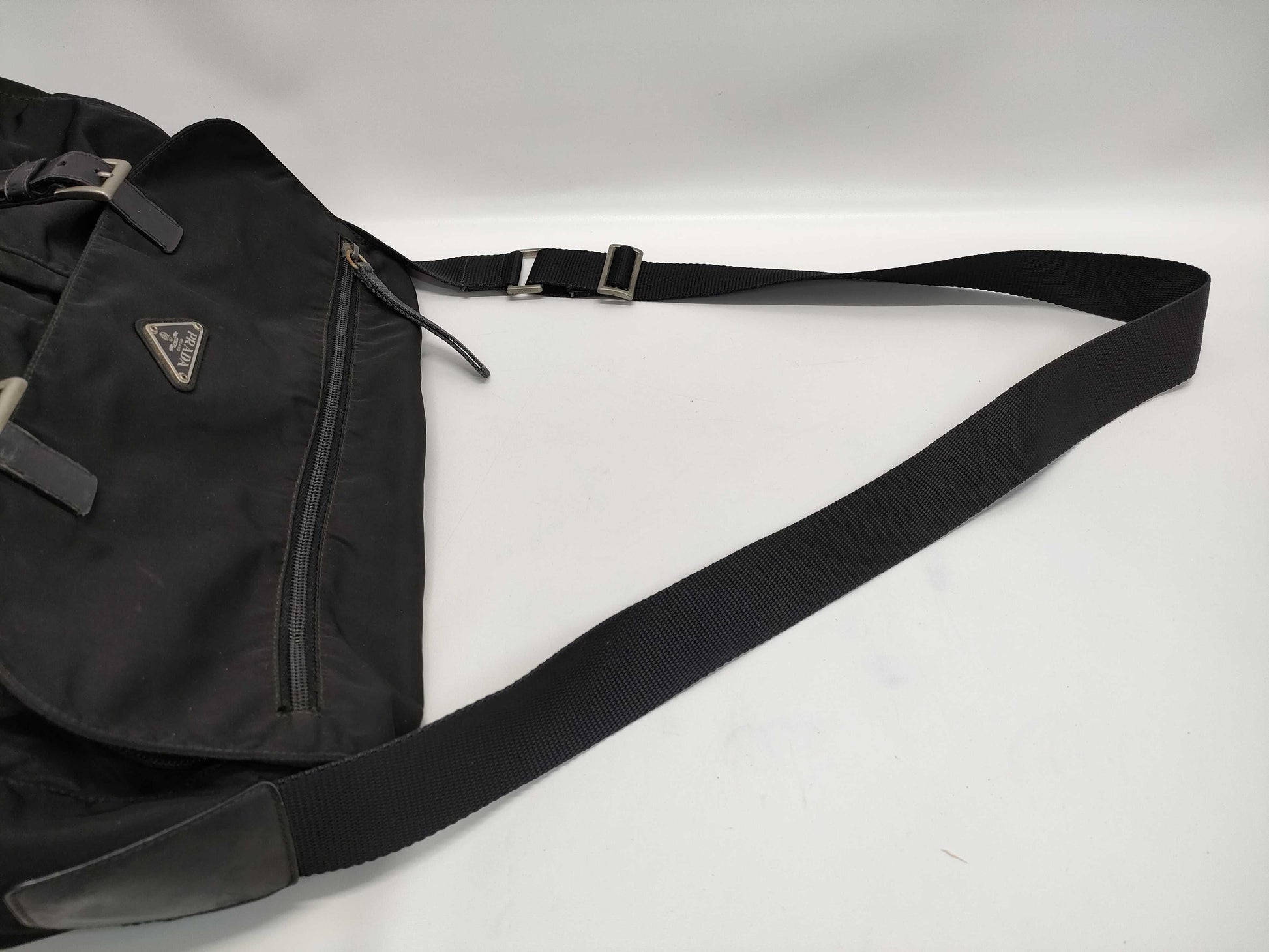 PRADA Prada nylon shoulder bag, black