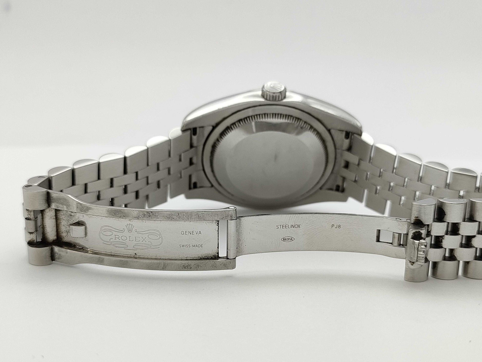 ROLEX 116234 V529979 Silver Dial Men's Watch