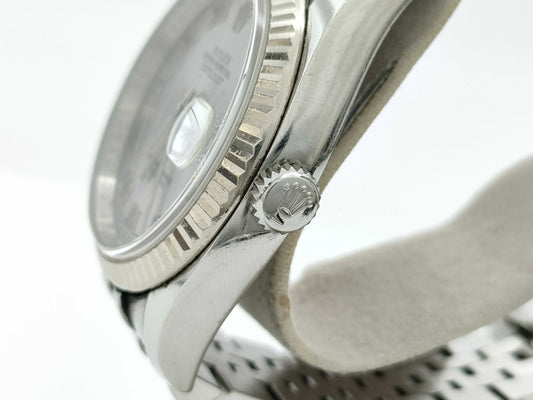 ROLEX 116234 V529979 Silver Dial Men's Watch