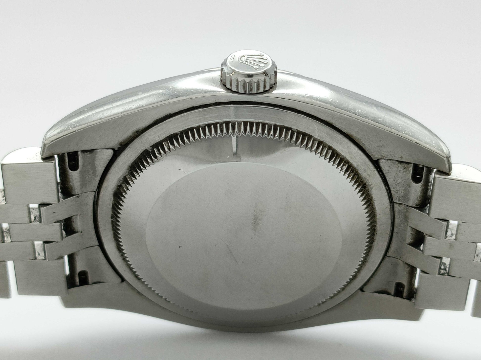 ROLEX 116234 V529979 Silver Dial Men's Watch