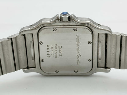 Cartier Santos Galbe LM W20011C4 187901 66625 Quartz Unmoving Women's Watch