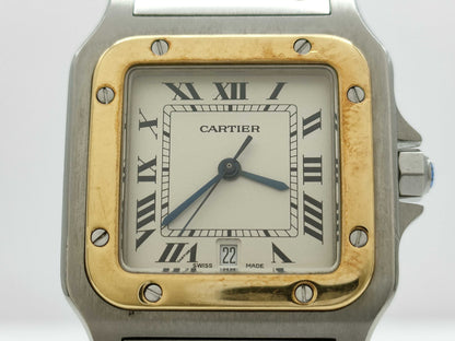 Cartier Santos Galbe LM W20011C4 187901 66625 Quartz Unmoving Women's Watch