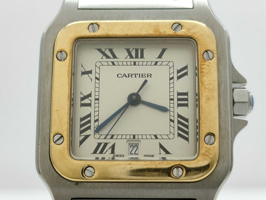 Cartier Santos Galbe LM W20011C4 187901 66625 Quartz Unmoving Women's Watch
