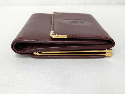 Cartier Must Cartier Must Line Clasp Bifold Wallet
