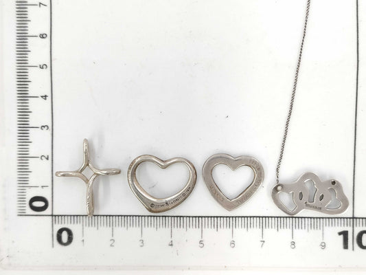 Tiffany & Co. Open Heart Tiffany SV925 Top and other 4-piece Accessories Collection Accessories Collection 