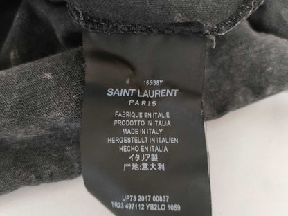 SAINT LAURENT Saint Laurent cut and sew T-shirt