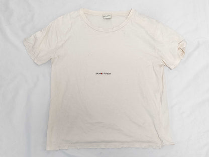 SAINT LAURENT Saint Laurent cut and sew T-shirt