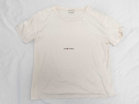 SAINT LAURENT Saint Laurent cut and sew T-shirt