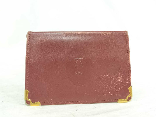 Cartier Must Cartier Card Case Card Case, Pass Case, Business Card Case