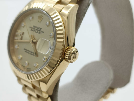 ROLEX 279178G 3795V8Q9 Star Diamond K18 Women's Watch