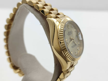 ROLEX 279178G 3795V8Q9 Star Diamond K18 Women's Watch