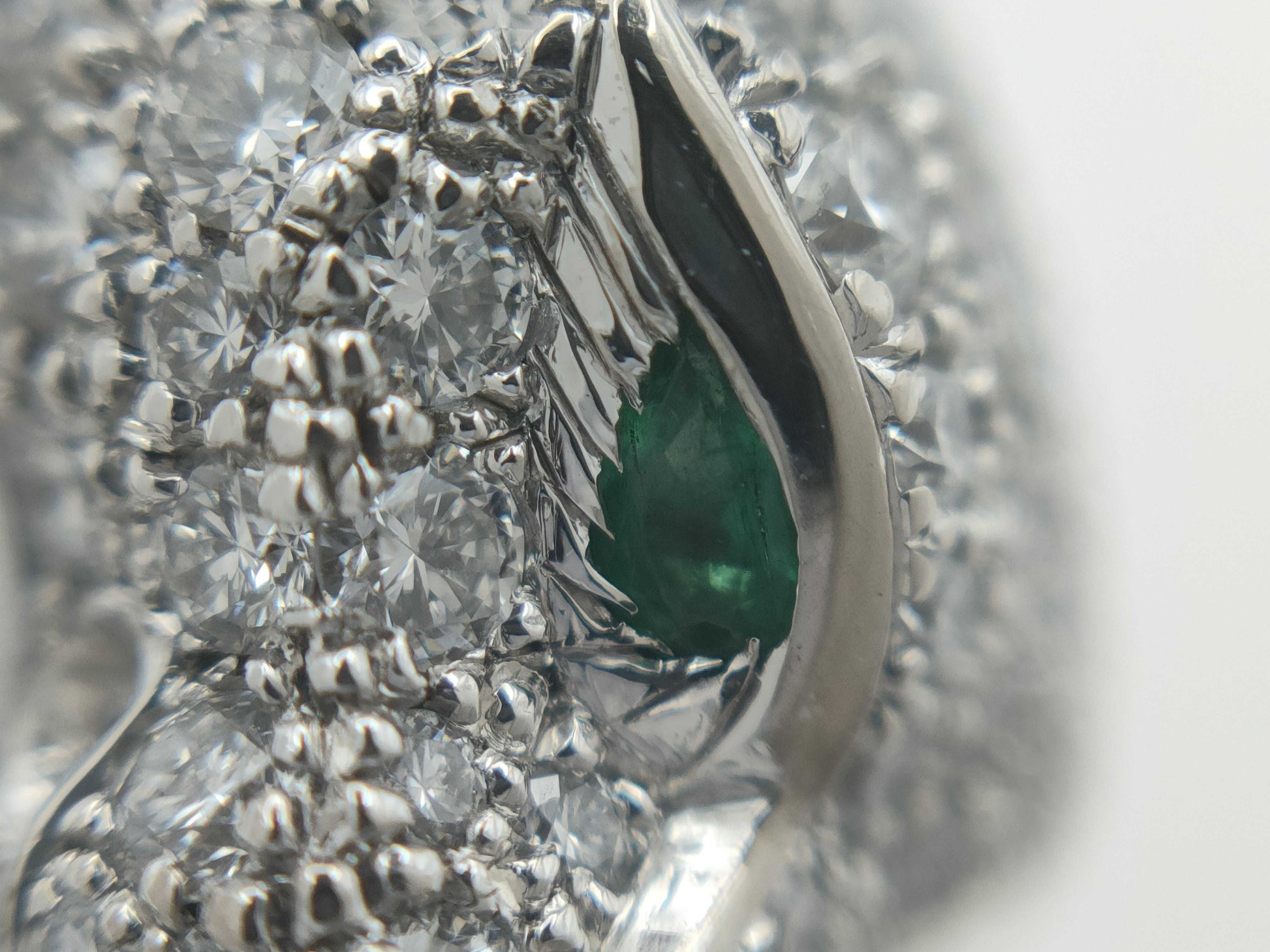 Cartier Panthère #56 Ring with Onyx and Diamonds, WG Au750, 15.6g 