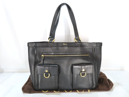 GUCCI GUCCI Gucci GG Tote Bag 146247 Black Tote Bag Bag