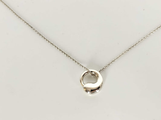 Tiffany & Co. Eternal Circle Tiffany Necklace Eternal Elsa Peretti Ag925 Necklace