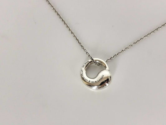 Tiffany & Co. Eternal Circle Tiffany Necklace Eternal Elsa Peretti Ag925 Necklace