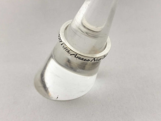 Tiffany & Co. Tiffany Ring Note Narrow Ag925 Ring