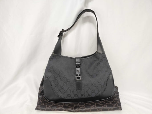 GUCCI GG Gucci one-shoulder bag black shoulder bag