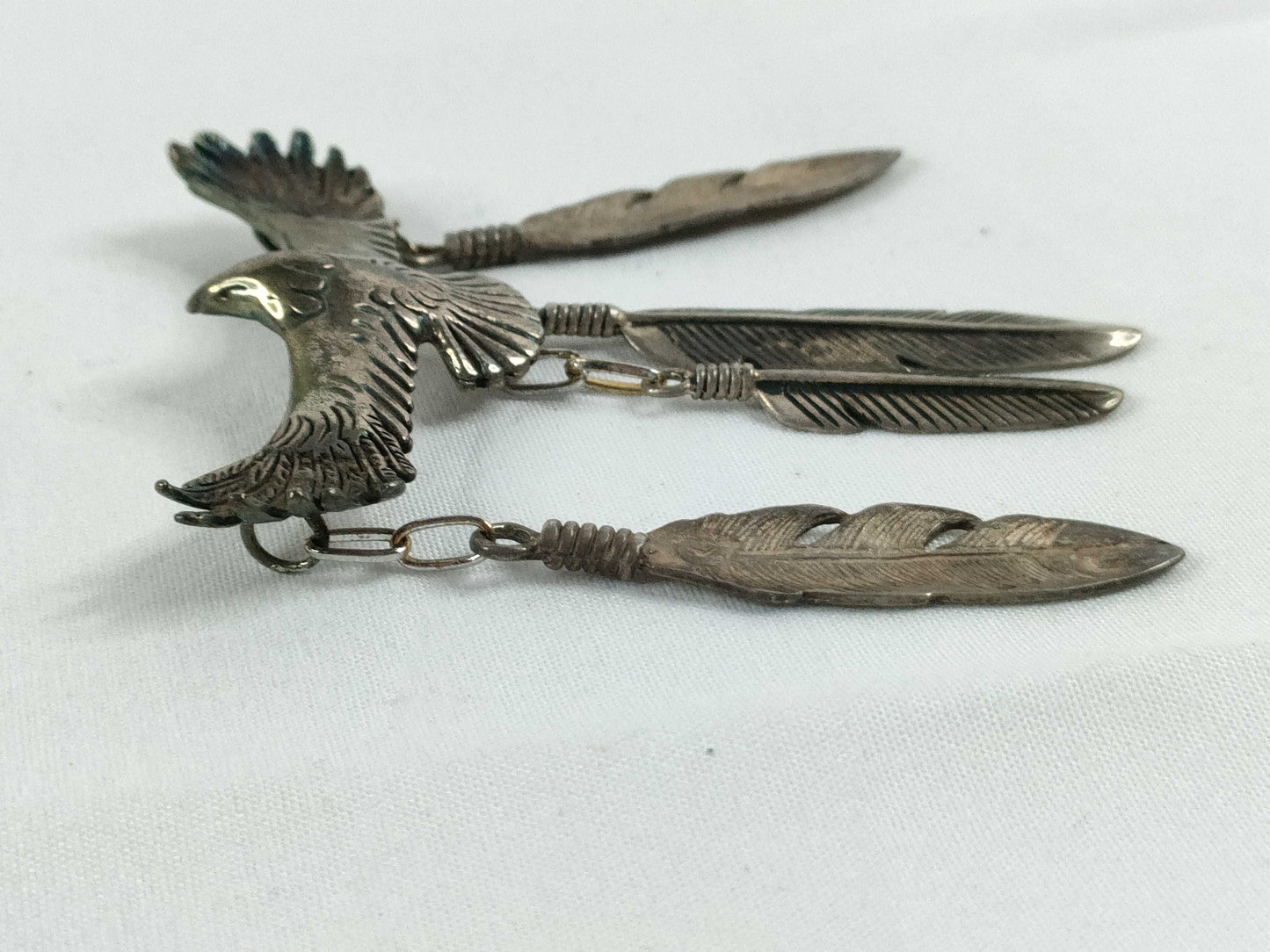 No Brand Eagle Necklace Top SV 19g Pendant Top