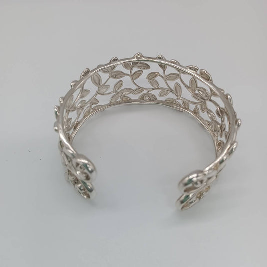 Tiffany & Co. Tiffany Olive Leaf Bangle, AG925, 28.7g, Bracelet/Bangle