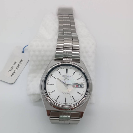 SEIKO Seiko Five 72S6-8760 025534 White Dial Automatic Men's Watch