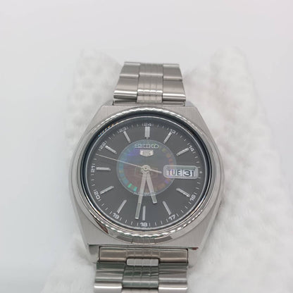 SEIKO 5 72S6-8760 021326 Black Dial Automatic Men's Watch