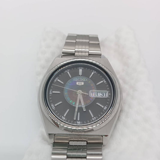 SEIKO 5 72S6-8760 021326 Black Dial Automatic Men's Watch