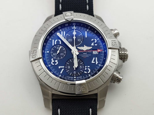 BREITLING A24315 7105619 Automatic Blue Dial Men's Watch
