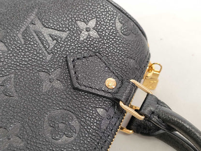 LOUIS VUITTON Monogram Empreinte LV Monogram Empreinte NanoSpeedy M82450 RFID Handbag