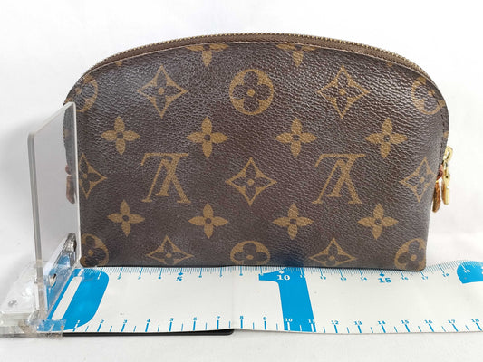 LOUIS VUITTON LOUIS VUITTON Monogram LV Monogram Pochette Cosmetic M47515 CA0055 Pouch