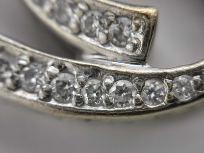 NOMBRE No.9 D0.18ct K18WG 2.7g Pendant Top 