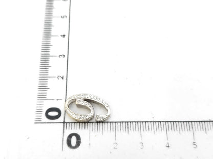 NOMBRE No.9 D0.18ct K18WG 2.7g Pendant Top 