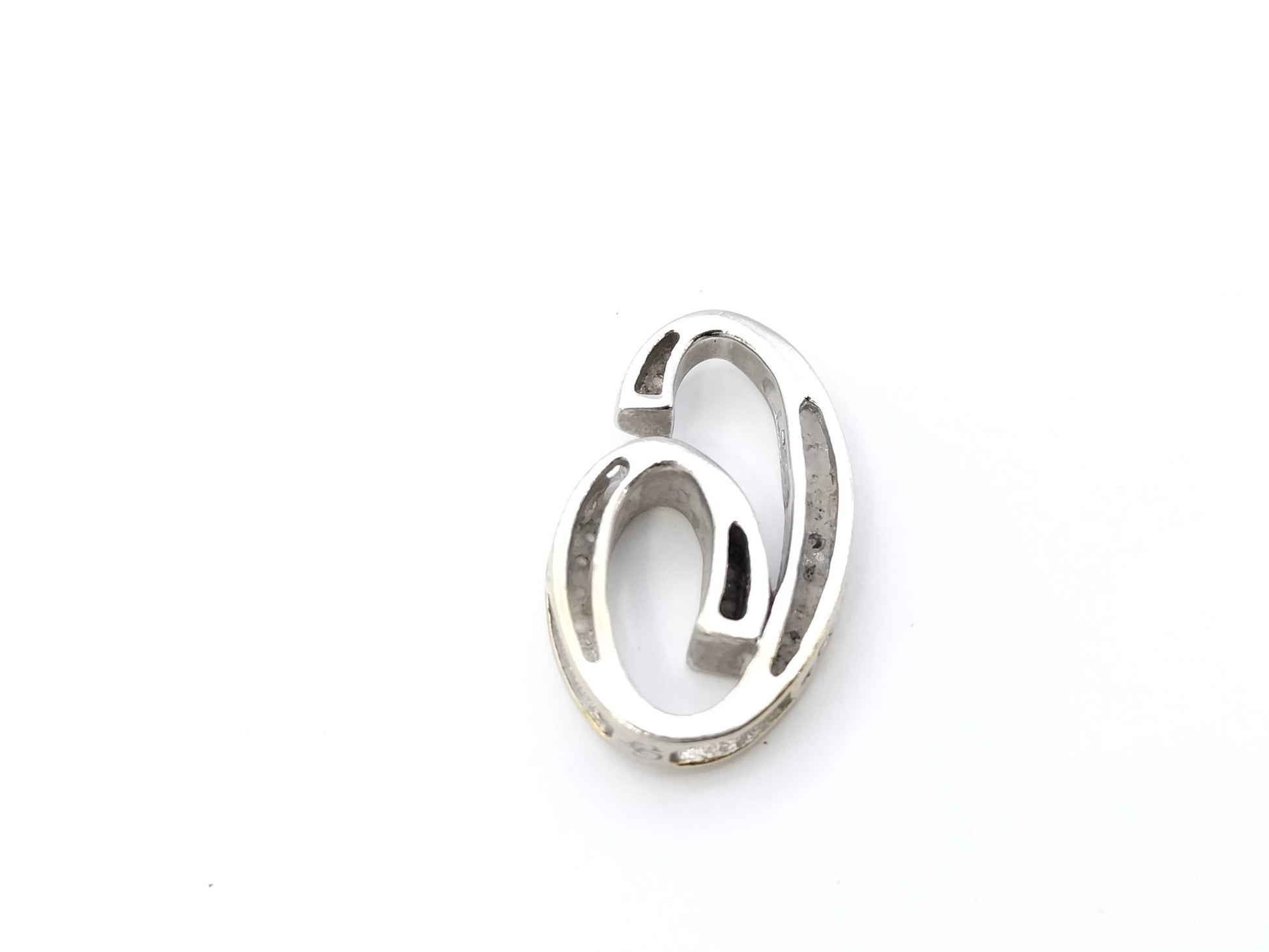 NOMBRE No.9 D0.18ct K18WG 2.7g Pendant Top 