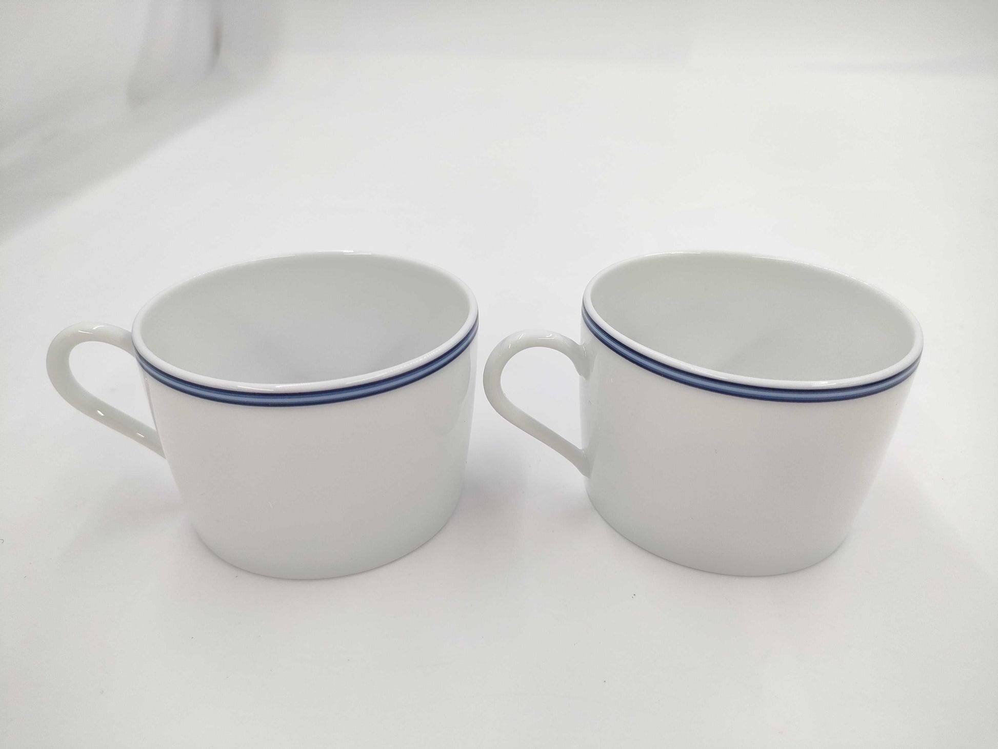 HERMES Chaine d'Ancre Cup and Saucer Set of 2