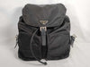 PRADA Nylon Prada Backpack Black Nylon x Saffiano Backpack