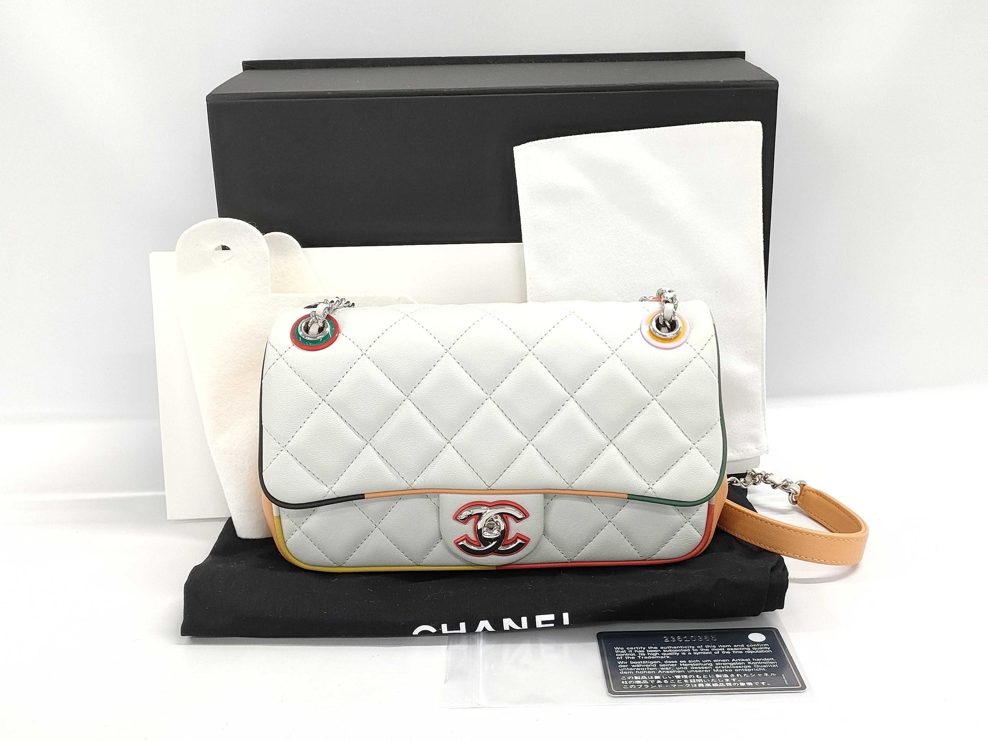 CHANEL CHANEL Matelasse Multicolor Chain Shoulder Bag