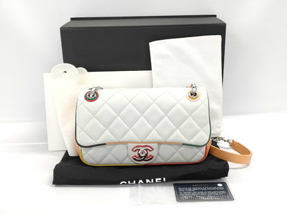 CHANEL CHANEL Matelasse Multicolor Chain Shoulder Bag