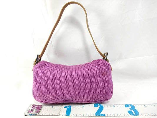 FENDI Mamma Bucket Knit Shoulder Bag