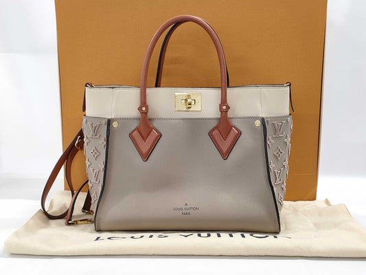 LOUIS VUITTON LOUIS VUITTON Louis Vuitton Tuftage On My Side Tote Bag