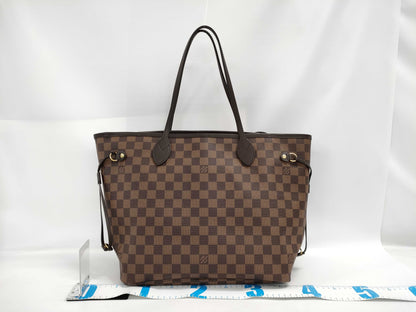 LOUIS VUITTON Damier Neverfull MM Tote Bag with Pouch
